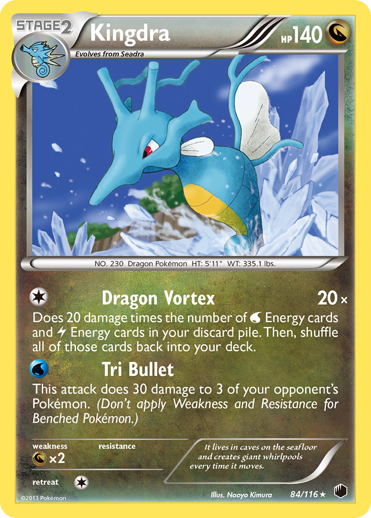 Kingdra (84/116) [Black & White: Plasma Freeze] | Exor Games Dartmouth