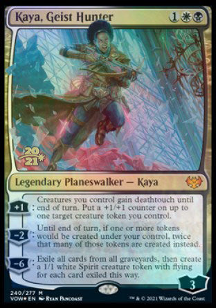 Kaya, Geist Hunter [Innistrad: Crimson Vow Prerelease Promos] | Exor Games Dartmouth