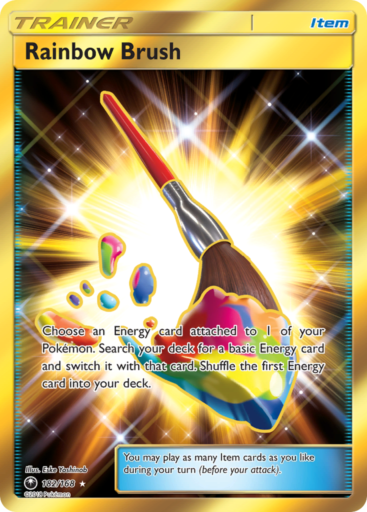 Rainbow Brush (182/168) [Sun & Moon: Celestial Storm] | Exor Games Dartmouth