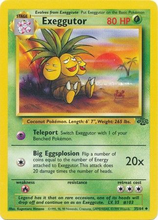 Exeggutor (35/64) [Jungle Unlimited] | Exor Games Dartmouth