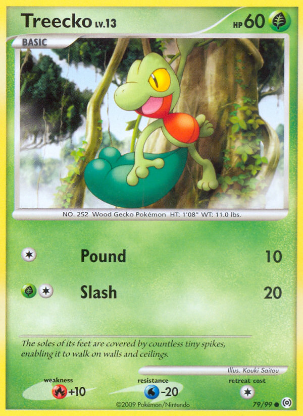 Treecko (79/99) [Platinum: Arceus] | Exor Games Dartmouth