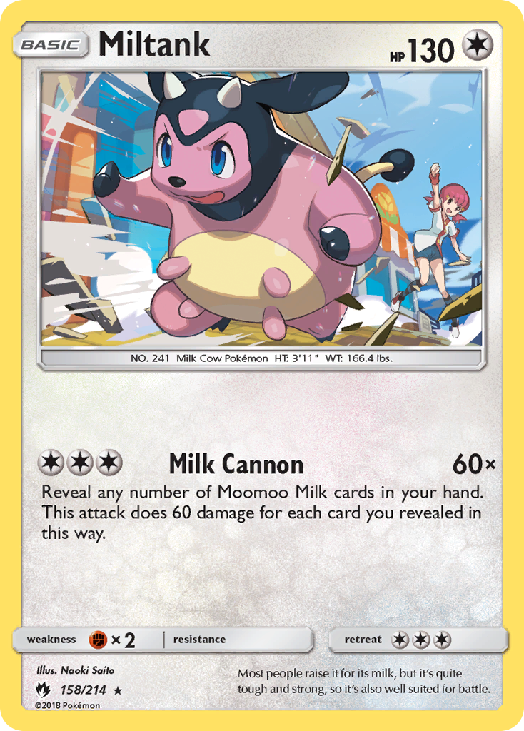 Miltank (158/214) [Sun & Moon: Lost Thunder] | Exor Games Dartmouth