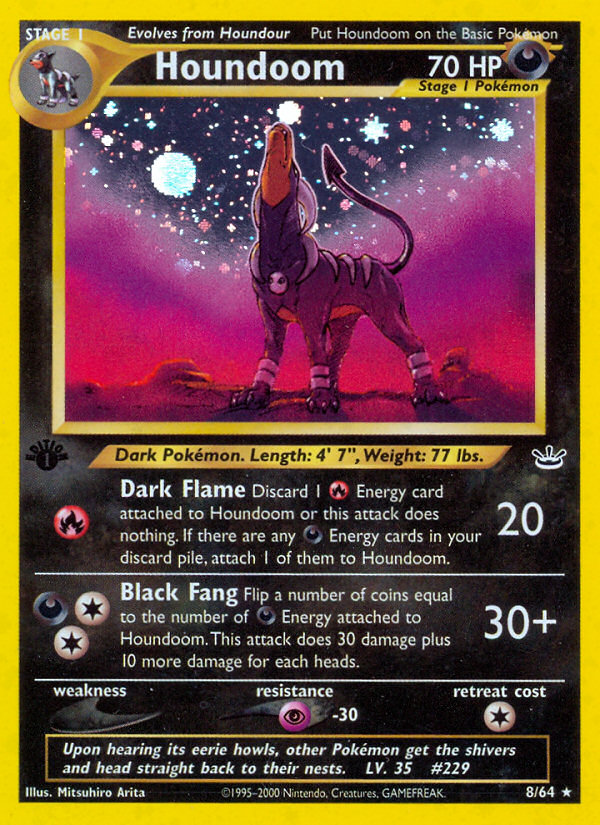 Houndoom (8/64) [Neo Revelation 1st Edition] | Exor Games Dartmouth