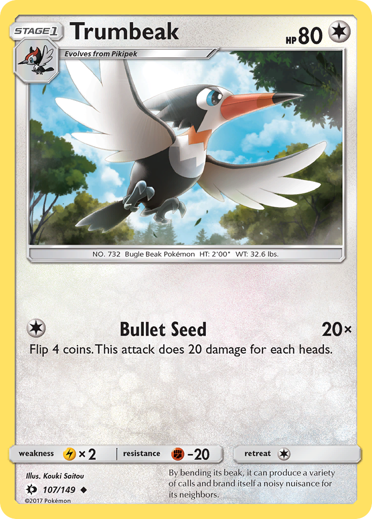 Trumbeak (107/149) [Sun & Moon: Base Set] | Exor Games Dartmouth