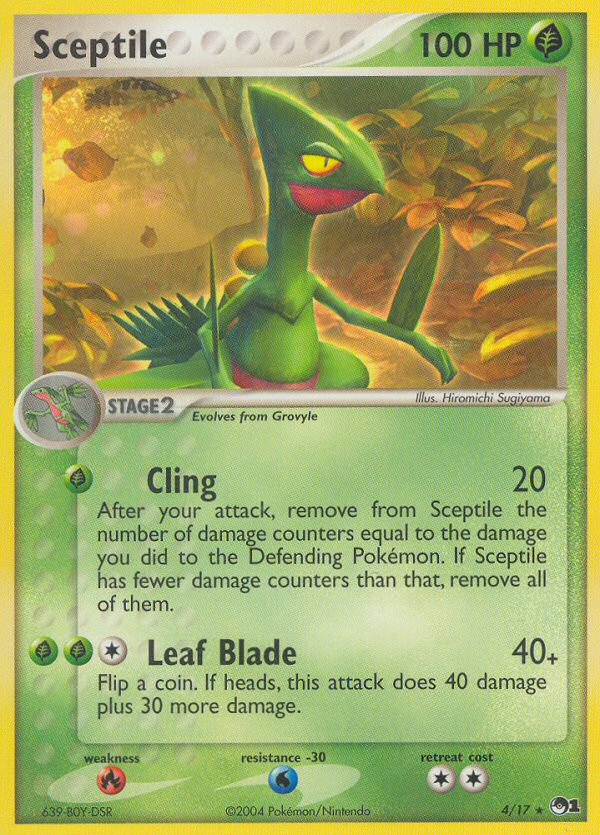 Sceptile (4/17) [POP Series 1] | Exor Games Dartmouth