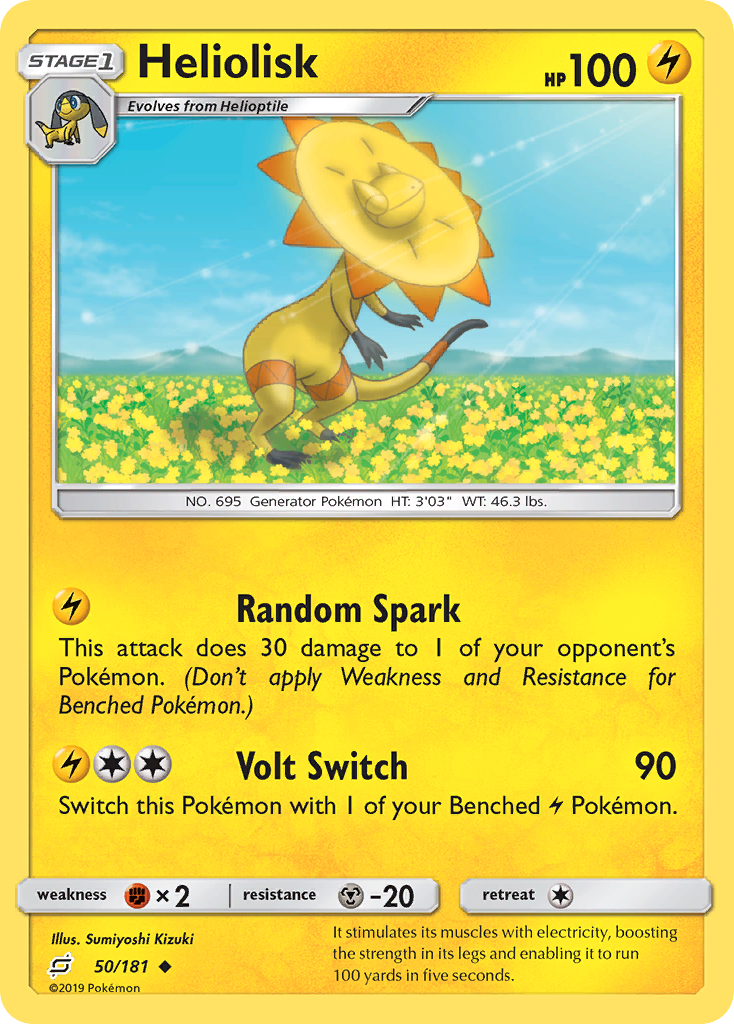 Heliolisk (50/181) [Sun & Moon: Team Up] | Exor Games Dartmouth