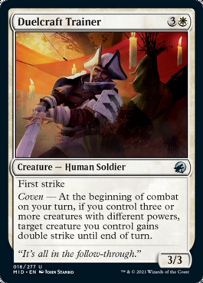 Duelcraft Trainer [Innistrad: Midnight Hunt] | Exor Games Dartmouth