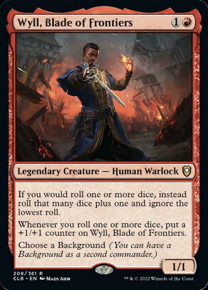 Wyll, Blade of Frontiers [Commander Legends: Battle for Baldur's Gate] | Exor Games Dartmouth