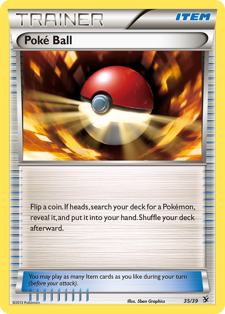 Poke Ball (35/39) [XY: Kalos Starter Set] | Exor Games Dartmouth