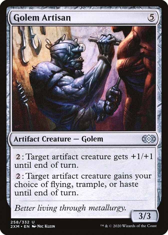 Golem Artisan [Double Masters] | Exor Games Dartmouth