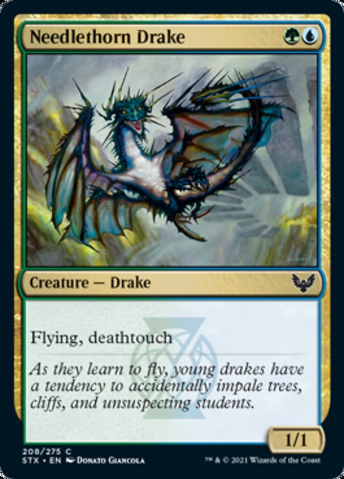 Needlethorn Drake [Strixhaven: School of Mages] | Exor Games Dartmouth