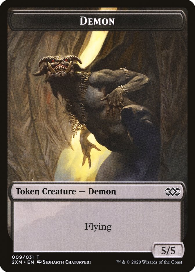 Demon Token [Double Masters] | Exor Games Dartmouth