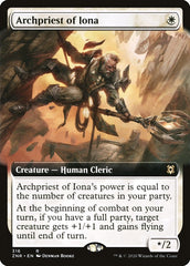 Archpriest of Iona (Extended Art) [Zendikar Rising] | Exor Games Dartmouth