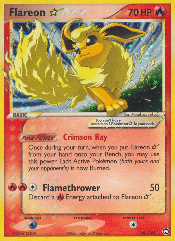 Flareon Star (100/108) [EX: Power Keepers] | Exor Games Dartmouth