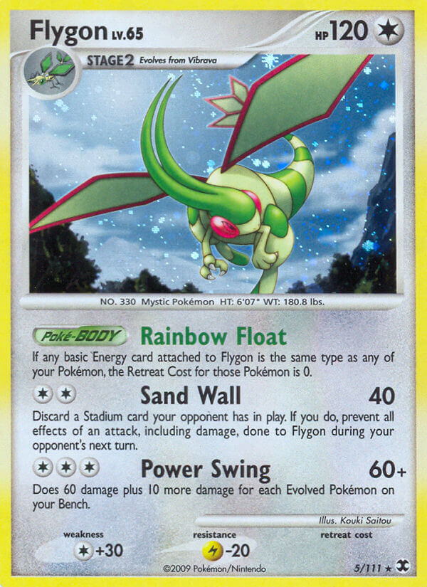 Flygon (5/111) (Theme Deck Exclusive) [Platinum: Rising Rivals] | Exor Games Dartmouth