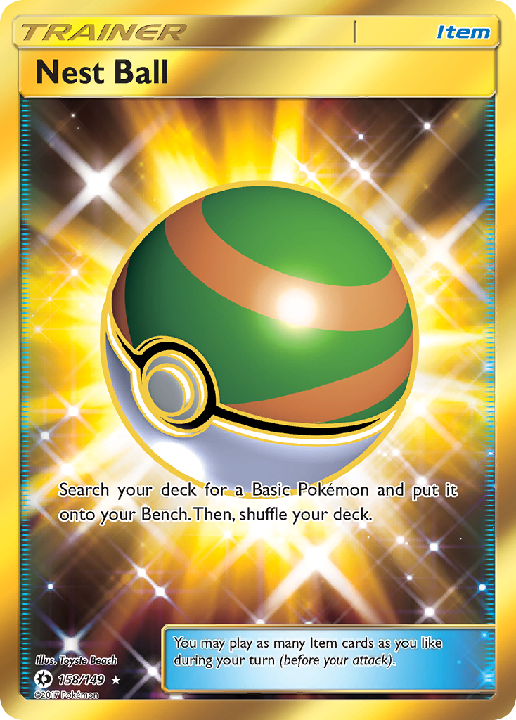 Nest Ball (158/149) [Sun & Moon: Base Set] | Exor Games Dartmouth