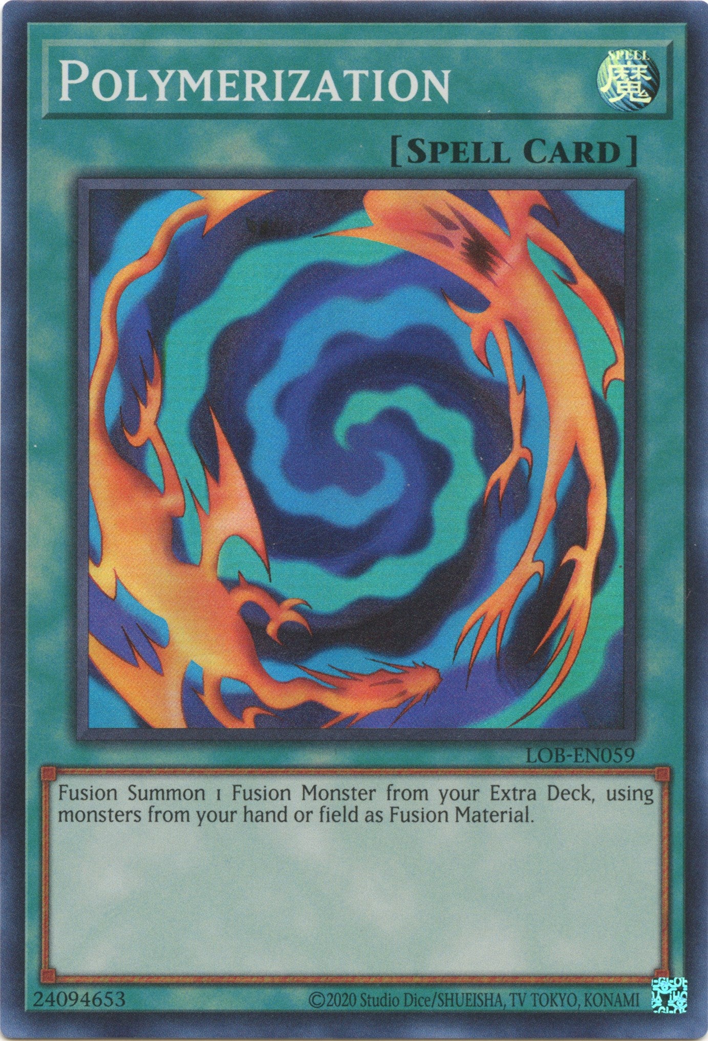 Polymerization (25th Anniversary) [LOB-EN059] Super Rare | Exor Games Dartmouth