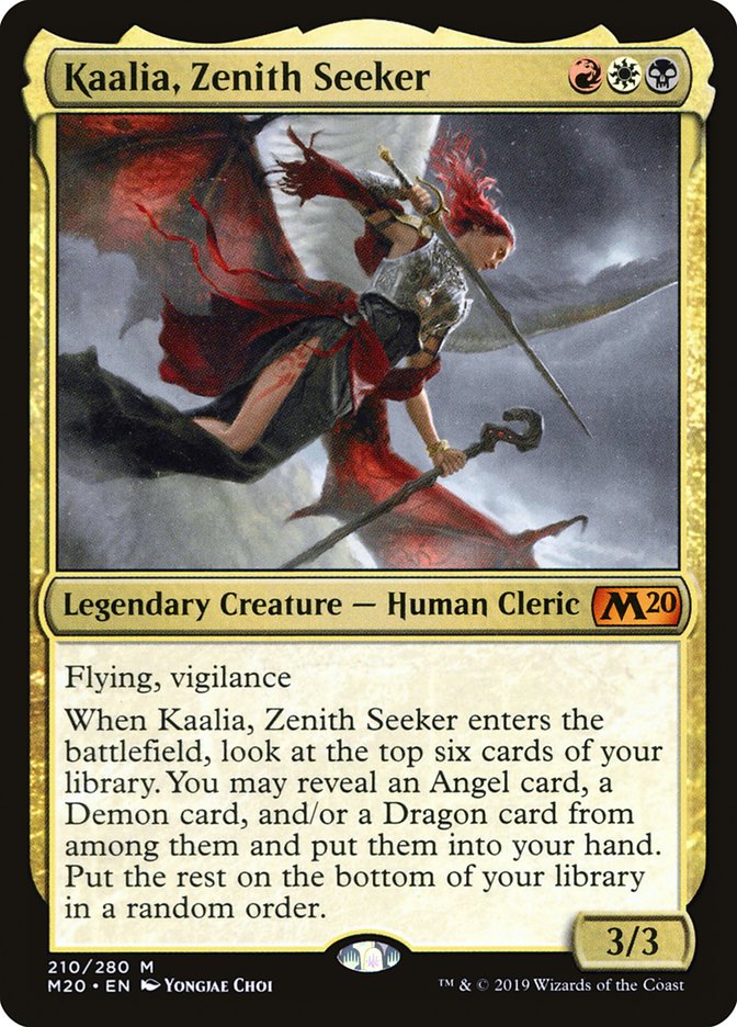 Kaalia, Zenith Seeker [Core Set 2020] | Exor Games Dartmouth