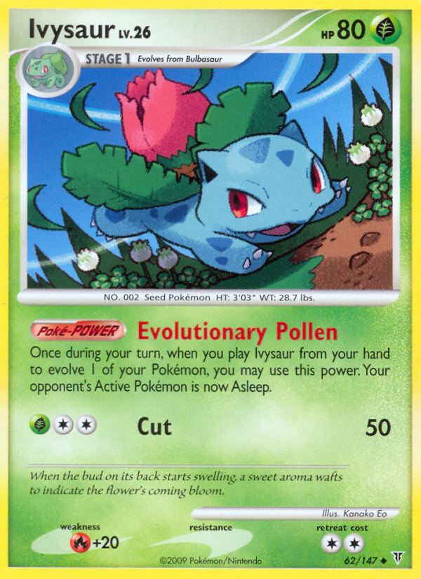 Ivysaur (62/147) [Platinum: Supreme Victors] | Exor Games Dartmouth