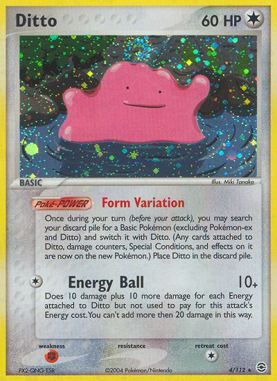 Ditto (4/112) [EX: FireRed & LeafGreen] | Exor Games Dartmouth