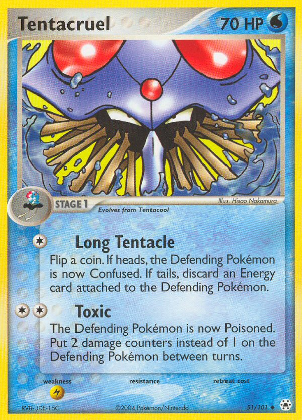 Tentacruel (51/101) [EX: Hidden Legends] | Exor Games Dartmouth