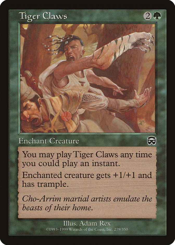 Tiger Claws [Mercadian Masques] | Exor Games Dartmouth