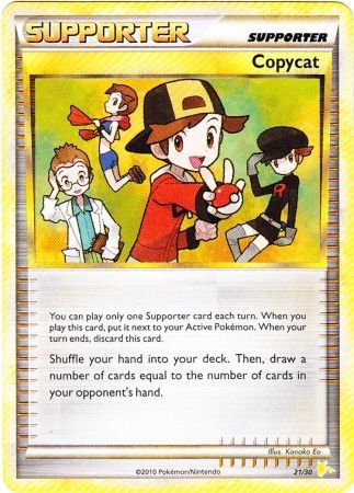 Copycat (21/30) [HeartGold & SoulSilver: Trainer Kit - Raichu] | Exor Games Dartmouth