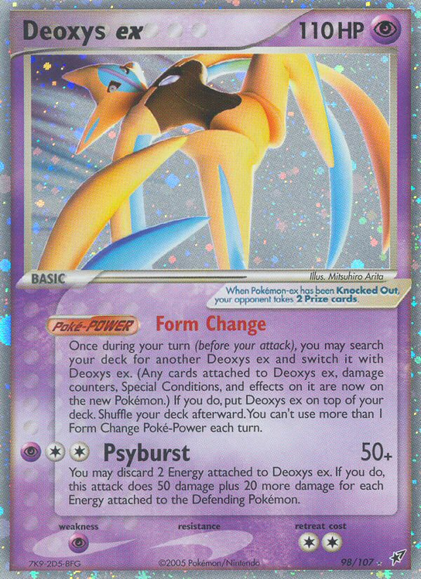 Deoxys ex (98/107) [EX: Deoxys] | Exor Games Dartmouth