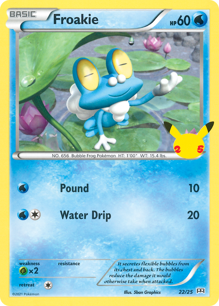 Froakie (22/25) [McDonald's 25th Anniversary] | Exor Games Dartmouth