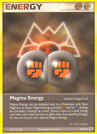 Magma Energy (87/95) [EX: Team Magma vs Team Aqua] | Exor Games Dartmouth