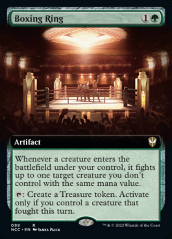 Boxing Ring (Extended Art) [Streets of New Capenna Commander] | Exor Games Dartmouth