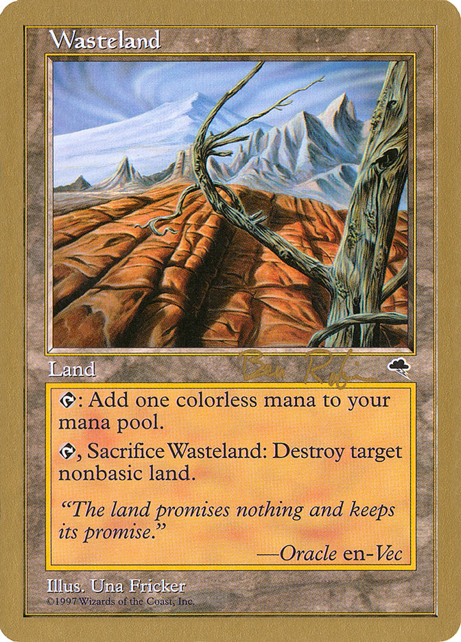 Wasteland (Ben Rubin) [World Championship Decks 1998] | Exor Games Dartmouth