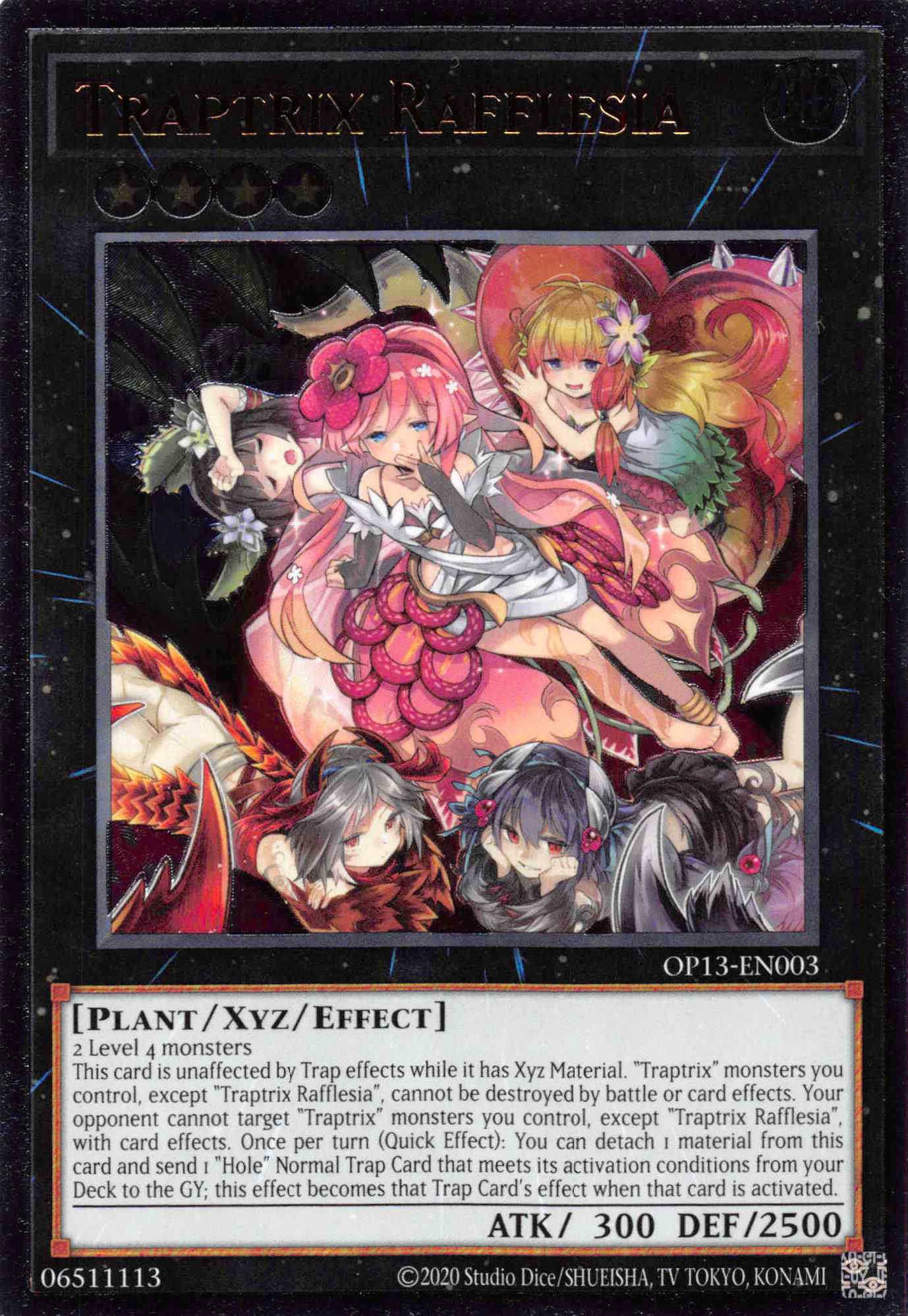 Traptrix Rafflesia [OP13-EN003] Ultimate Rare | Exor Games Dartmouth