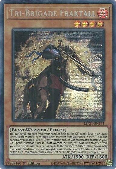 Tri-Brigade Fraktall [MP21-EN171] Prismatic Secret Rare | Exor Games Dartmouth