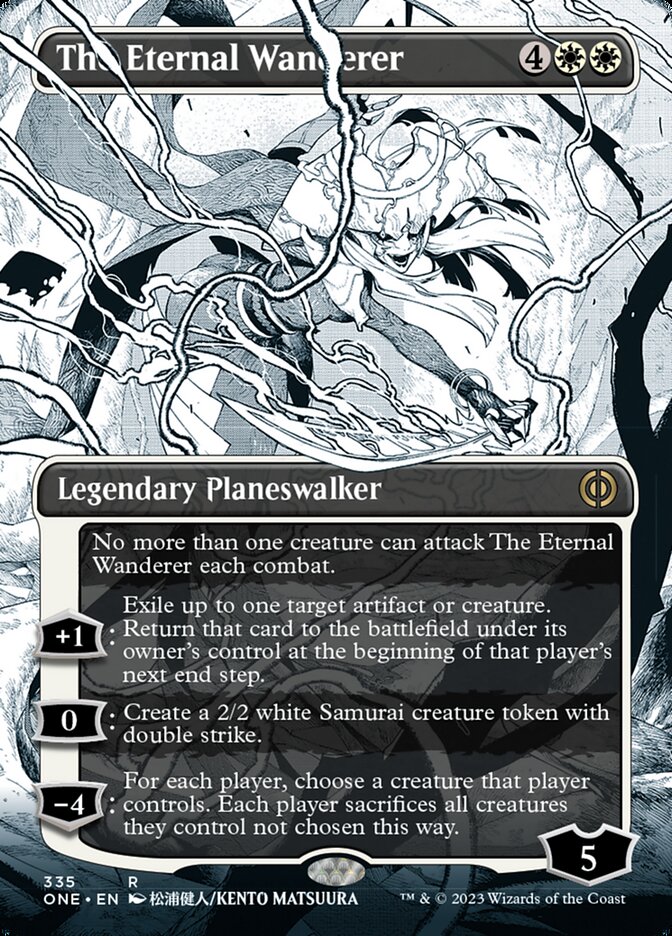 The Eternal Wanderer (Borderless Manga) [Phyrexia: All Will Be One] | Exor Games Dartmouth