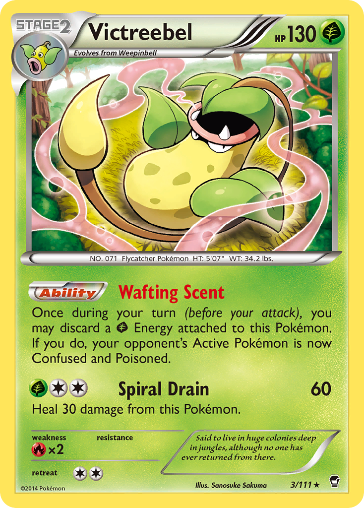 Victreebel (3/111) [XY: Furious Fists] | Exor Games Dartmouth