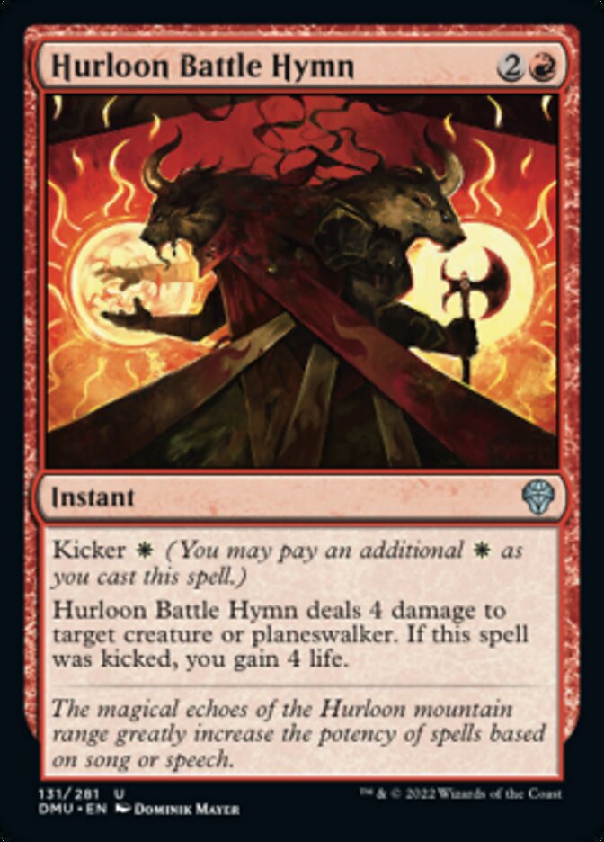 Hurloon Battle Hymn [Dominaria United] | Exor Games Dartmouth