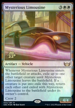 Mysterious Limousine [Streets of New Capenna Prerelease Promos] | Exor Games Dartmouth