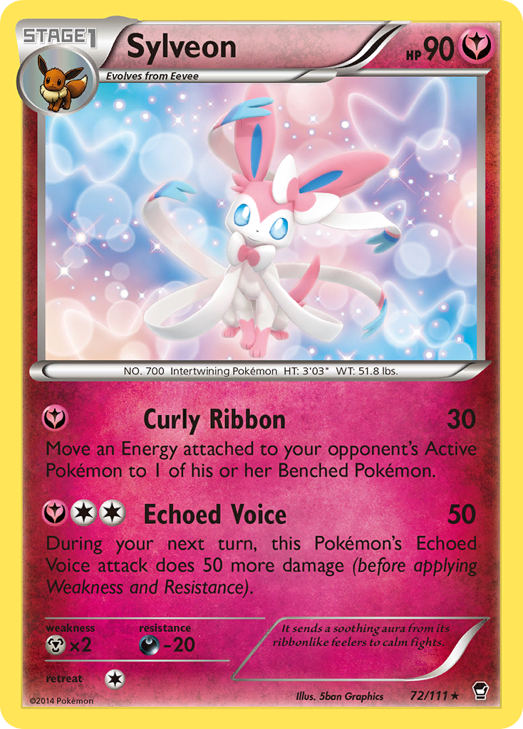 Sylveon (72/111) [XY: Furious Fists] | Exor Games Dartmouth