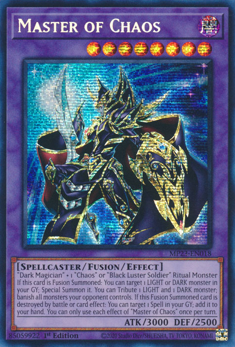 Master of Chaos [MP23-EN018] Prismatic Secret Rare | Exor Games Dartmouth