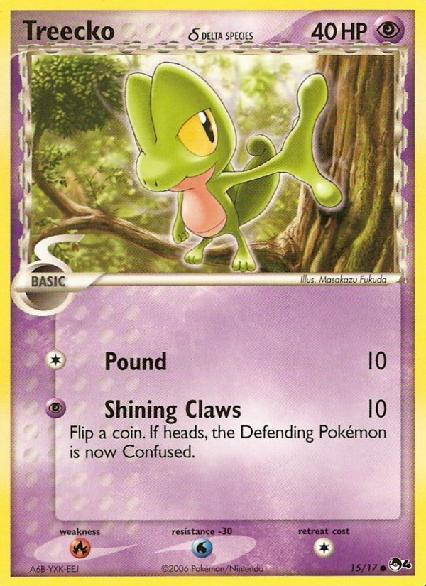 Treecko (15/17) (Delta Species) [POP Series 4] | Exor Games Dartmouth