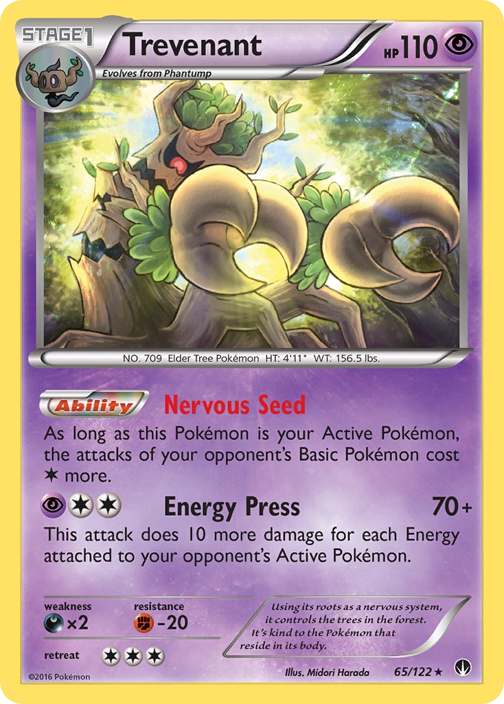 Trevenant (65/122) [XY: BREAKpoint] | Exor Games Dartmouth