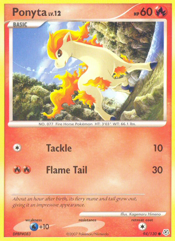 Ponyta (94/130) [Diamond & Pearl: Base Set] | Exor Games Dartmouth