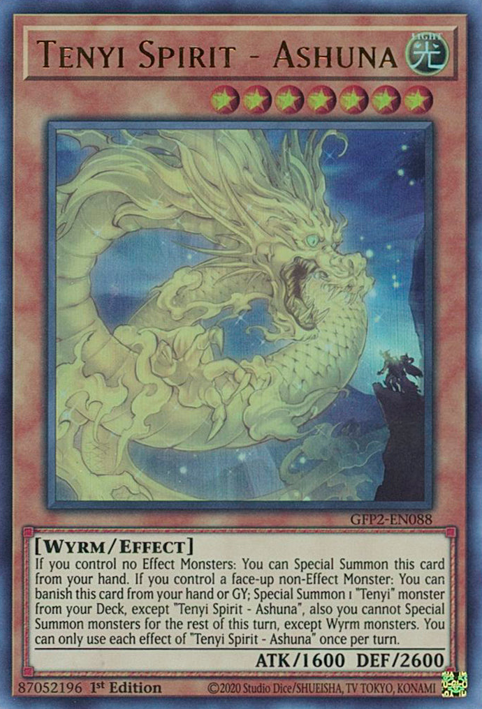 Tenyi Spirit - Ashuna [GFP2-EN088] Ultra Rare | Exor Games Dartmouth
