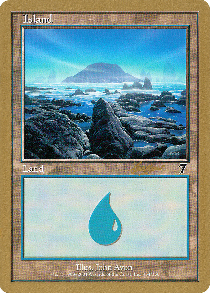 Island (shh334) (Sim Han How) [World Championship Decks 2002] | Exor Games Dartmouth