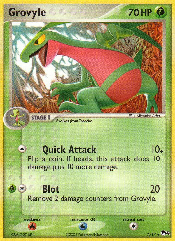 Grovyle (7/17) [POP Series 4] | Exor Games Dartmouth