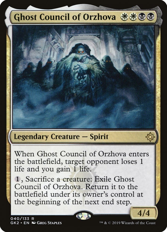 Ghost Council of Orzhova [Ravnica Allegiance Guild Kit] | Exor Games Dartmouth