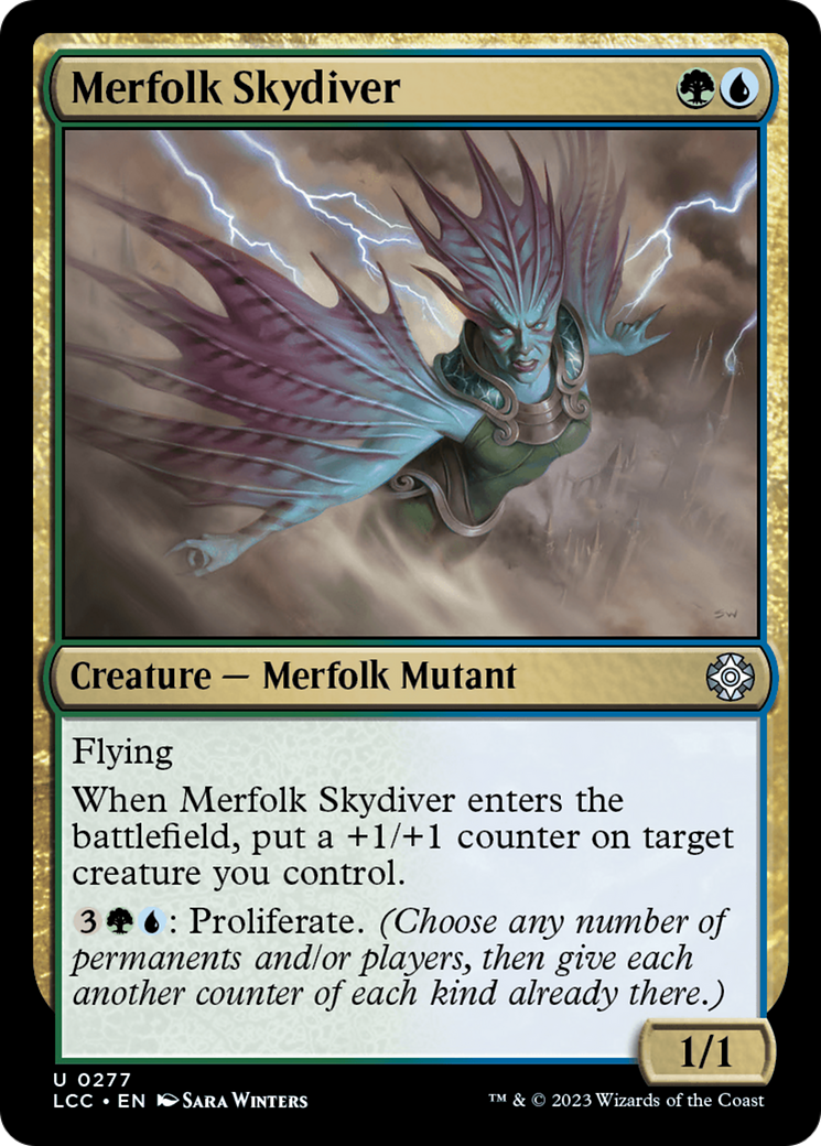 Merfolk Skydiver [The Lost Caverns of Ixalan Commander] | Exor Games Dartmouth