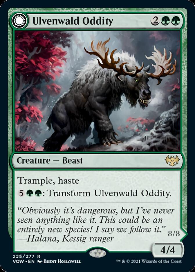 Ulvenwald Oddity // Ulvenwald Behemoth [Innistrad: Crimson Vow] | Exor Games Dartmouth