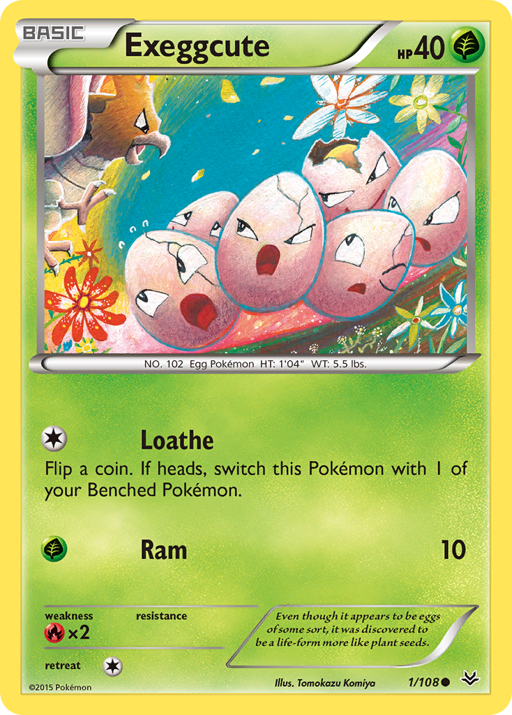 Exeggcute (1/108) [XY: Roaring Skies] | Exor Games Dartmouth